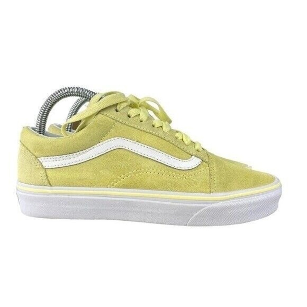 Vans Old Skool Yellow Suede Low Top Sneakers Womens 8 Mens 6.5 Retro Y2K Vintage